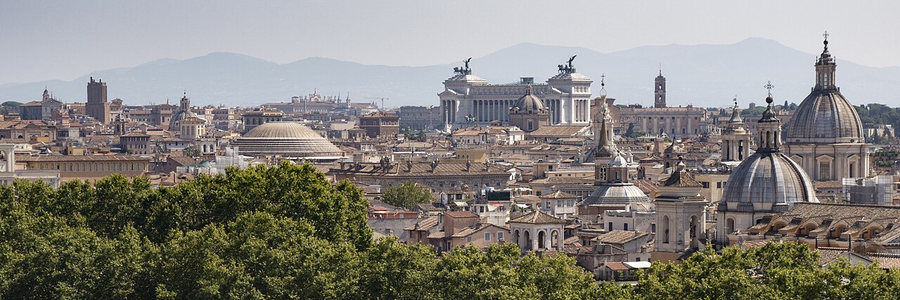 View of Rome, Italy