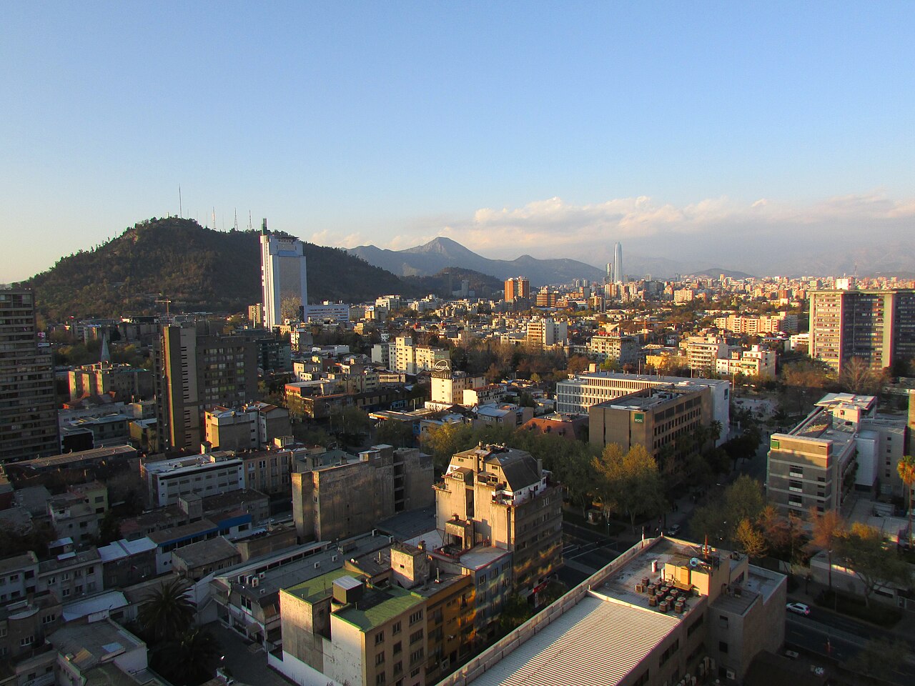 View of Santiago, Chile