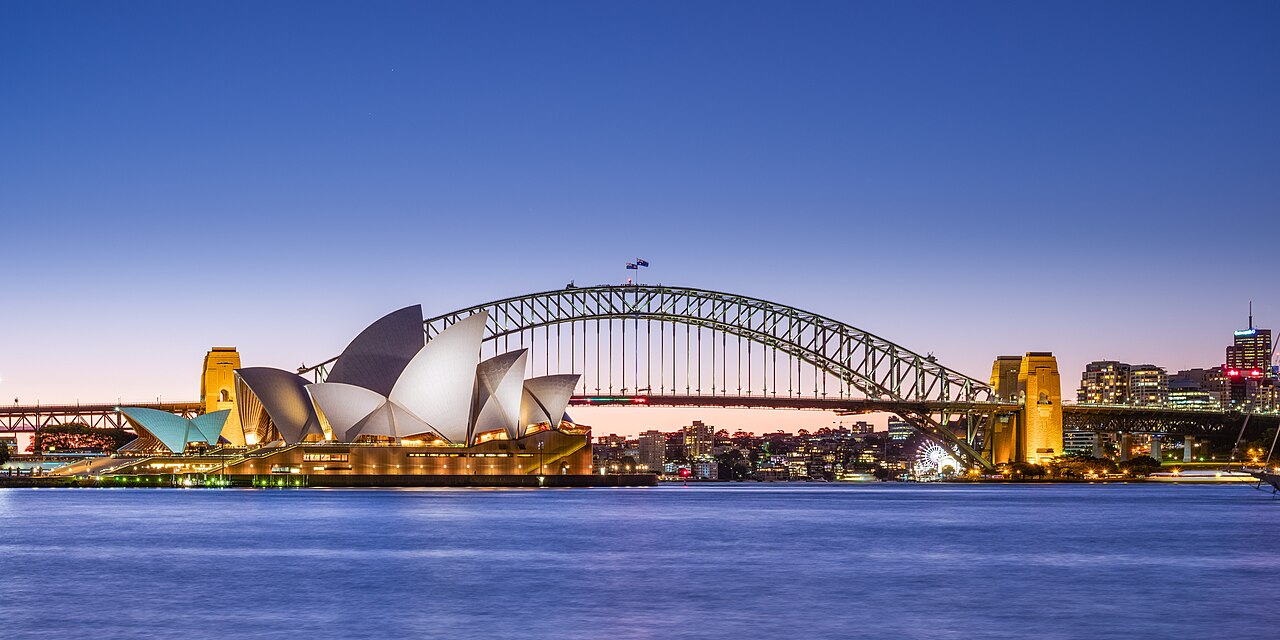 View of Sydney, New South Wales, Australia