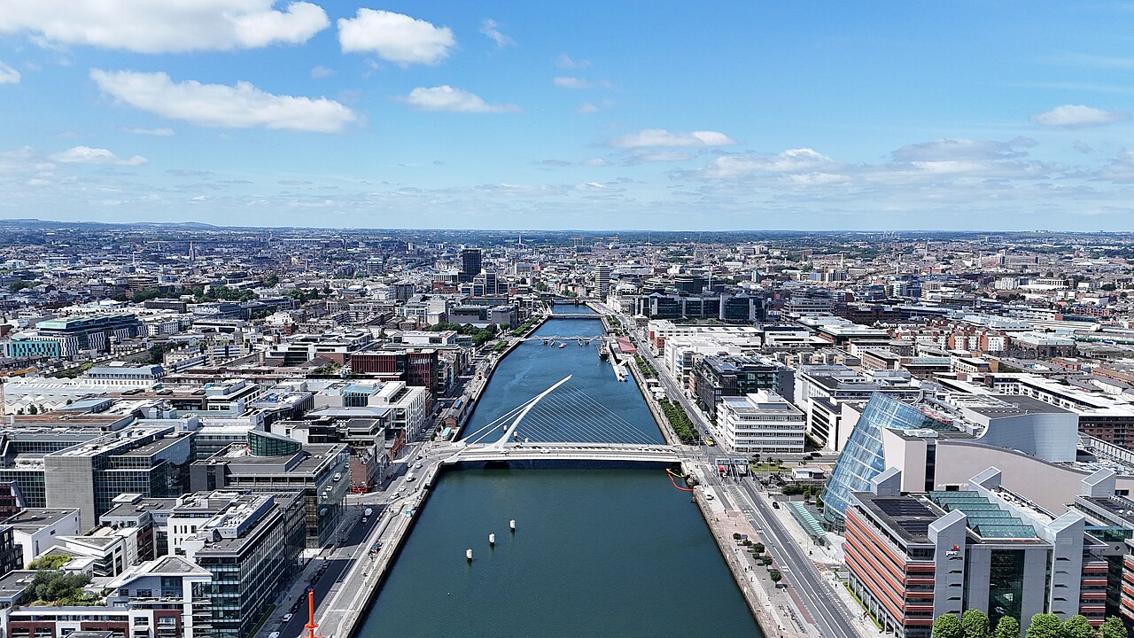 View of Dublin, Ireland