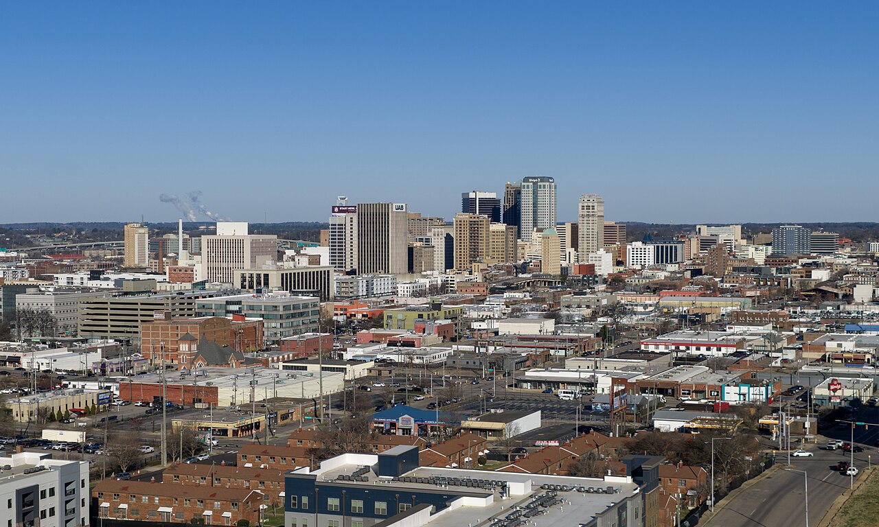View of Birmingham, Alabama, United States