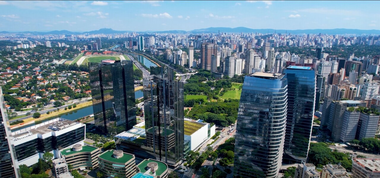 View of Sao Paulo, Brazil