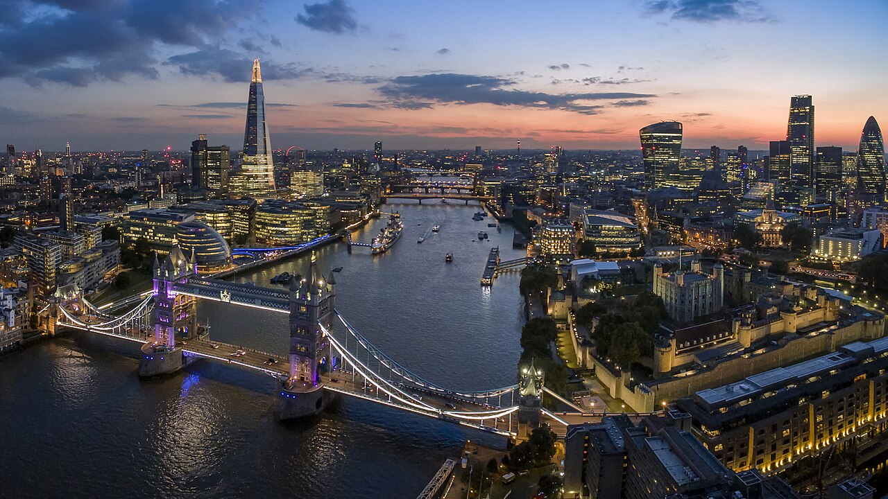 View of London, England, United Kingdom