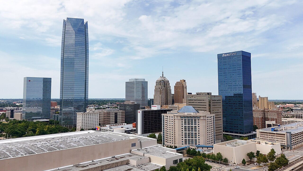 View of Oklahoma City, Oklahoma, United States