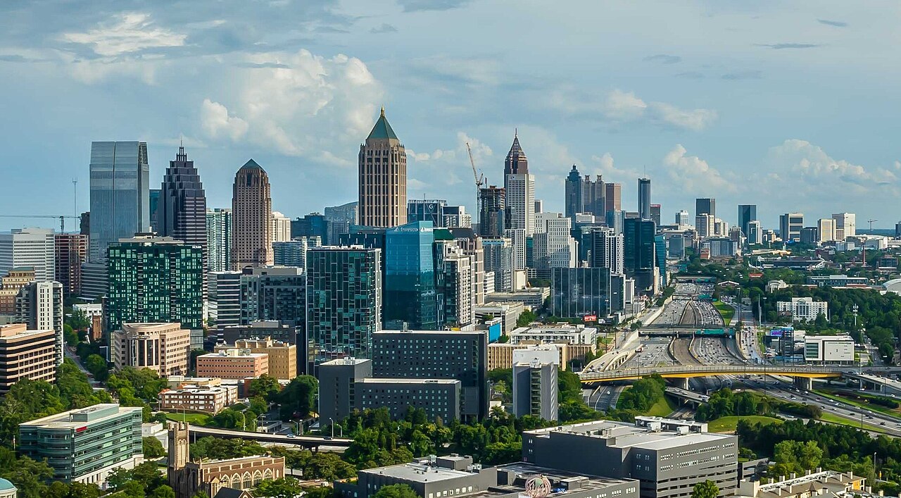 View of Atlanta, Georgia, United States