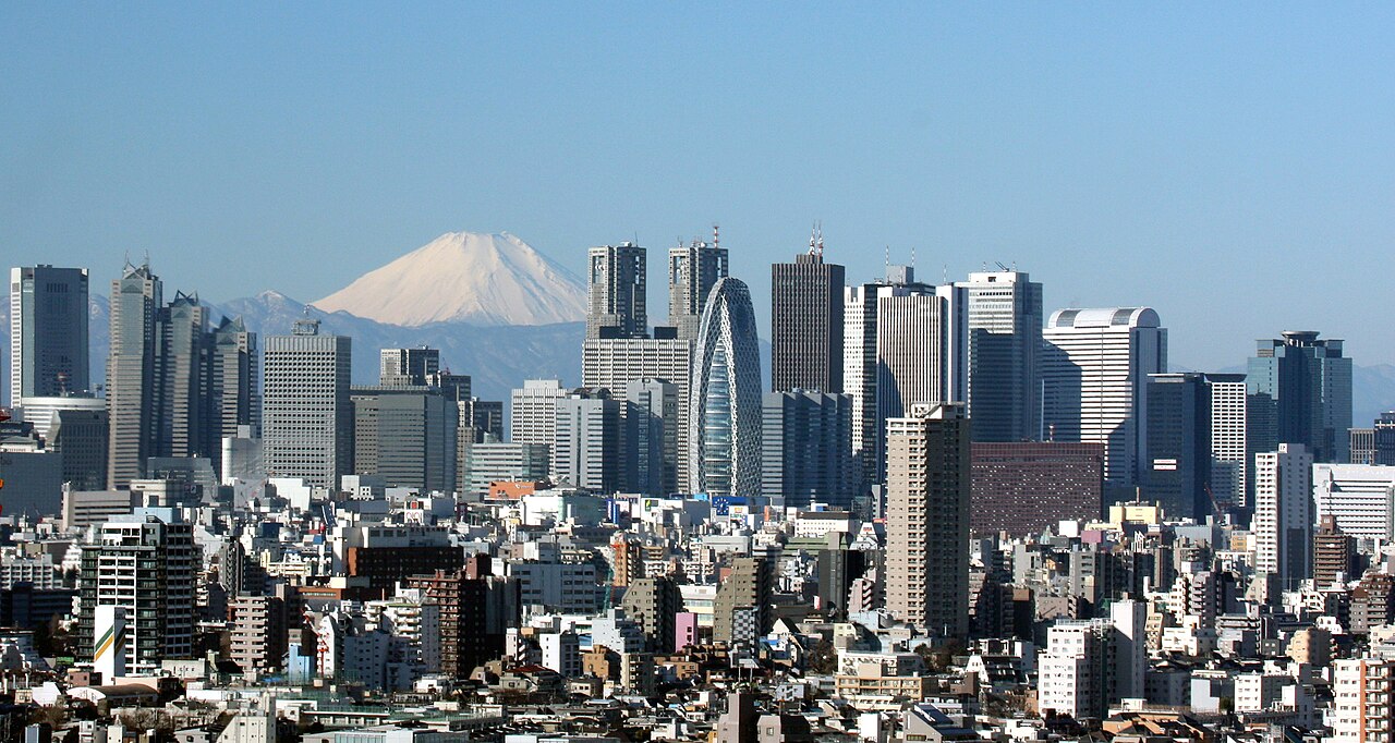 View of Tokyo, Tokyo, Japan