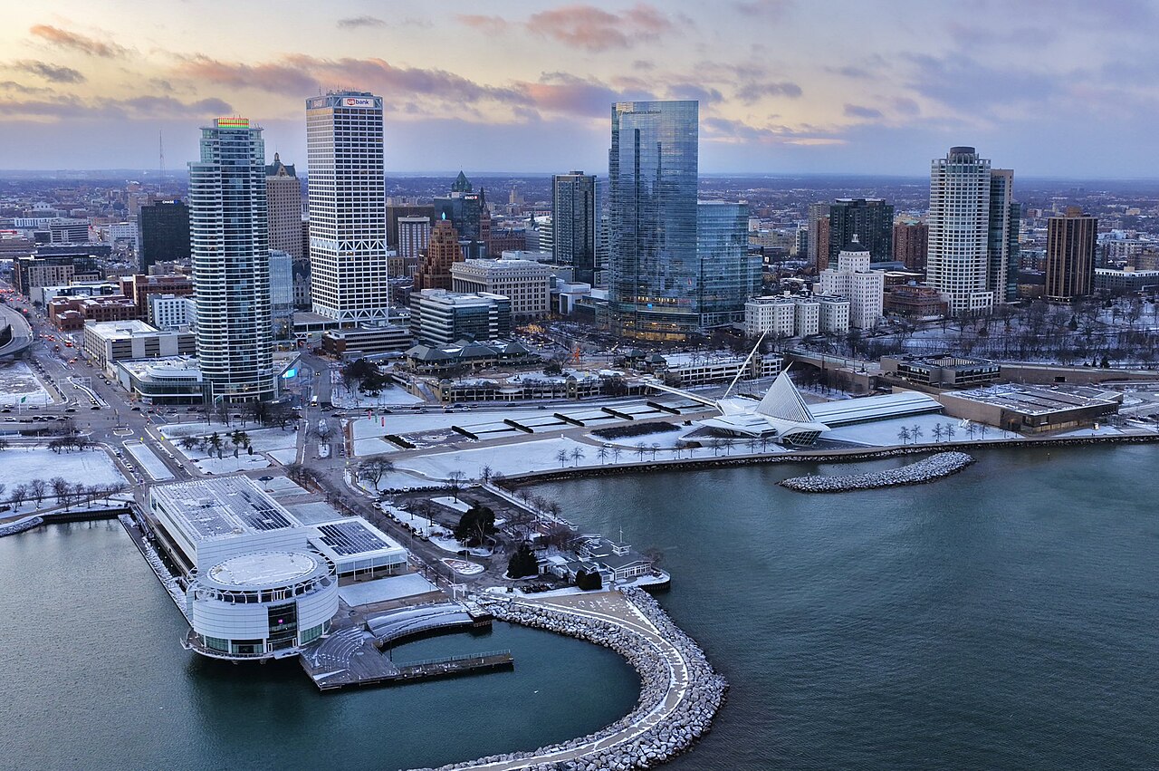 View of Milwaukee, Wisconsin, United States