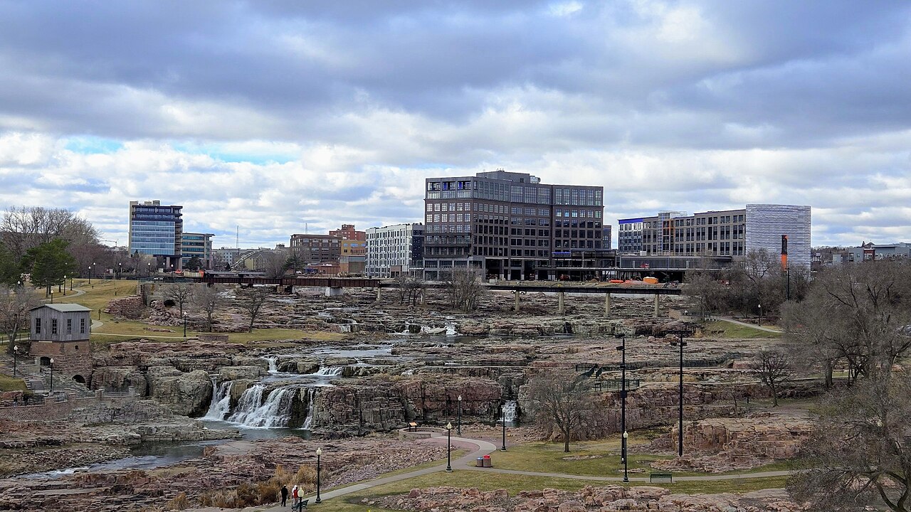 View of Sioux Falls, South Dakota, United States