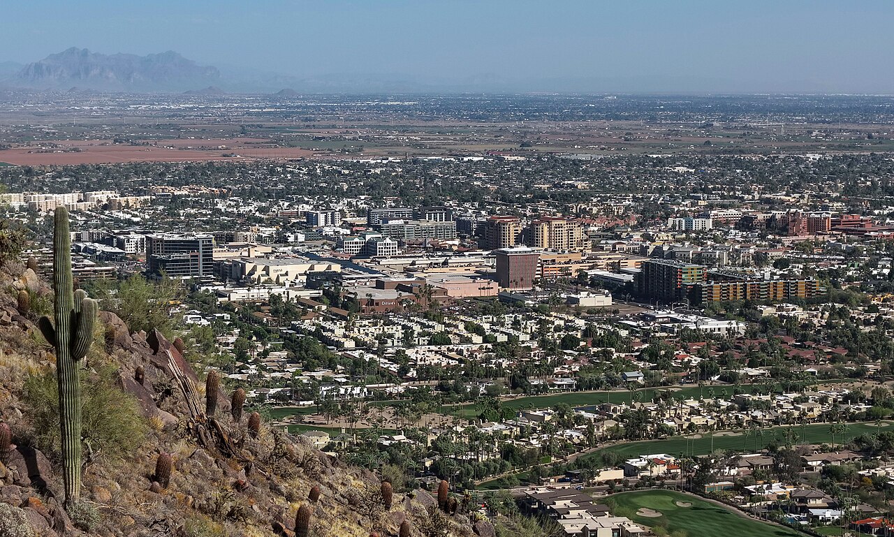 View of Scottsdale, Arizona, United States