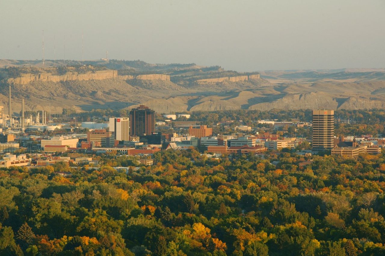 View of Billings, Montana, United States