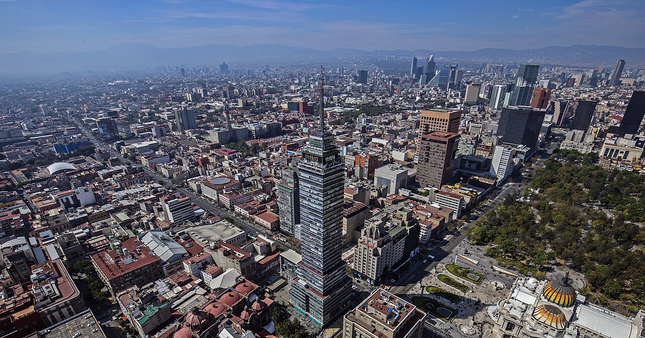 View of Mexico City, Mexico