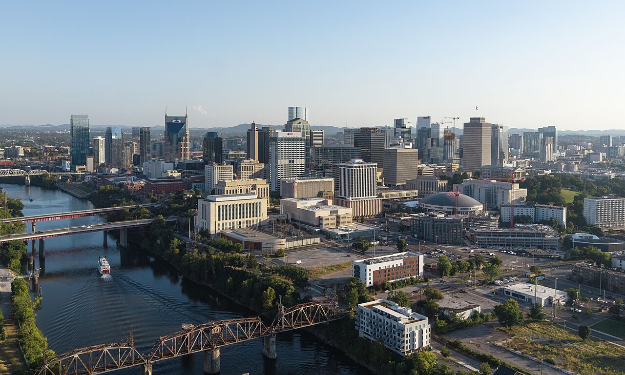 View of Nashville, Tennessee, United States