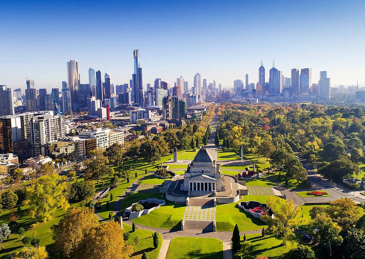 View of Melbourne, Australia