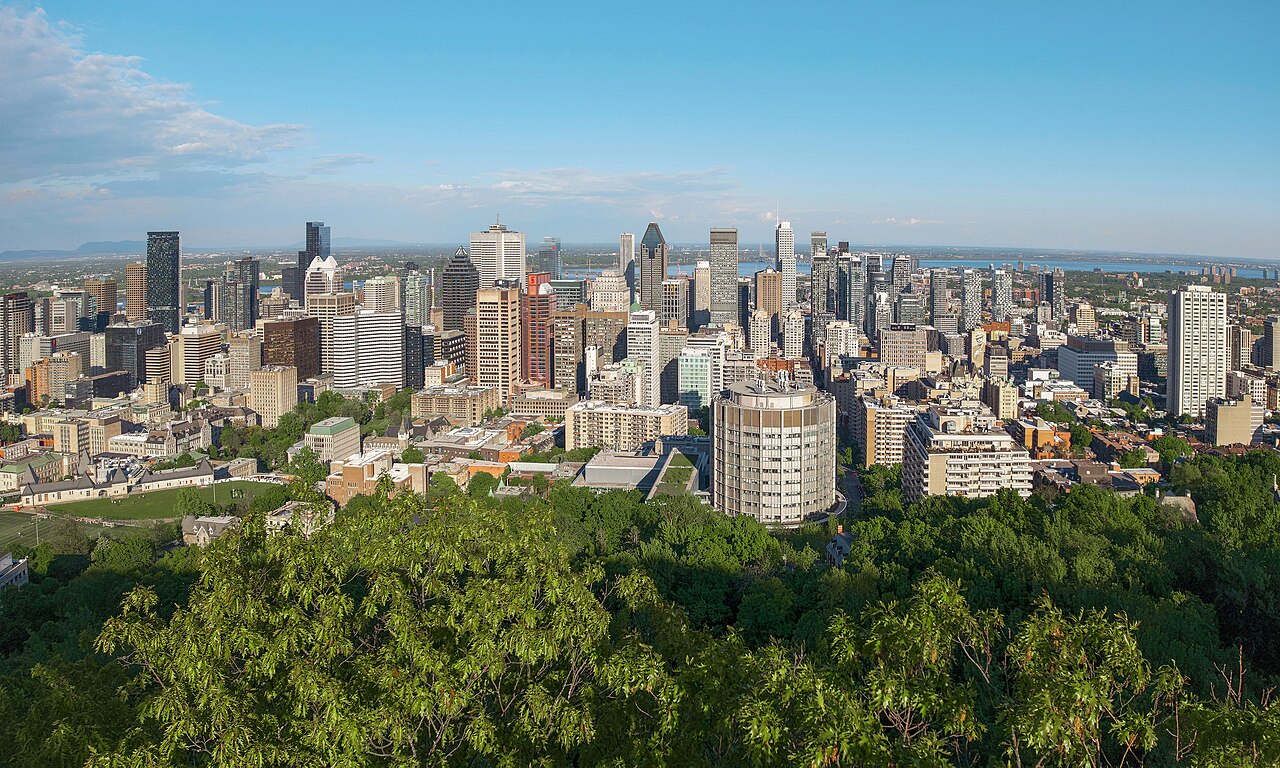 View of Montreal, Quebec, Canada