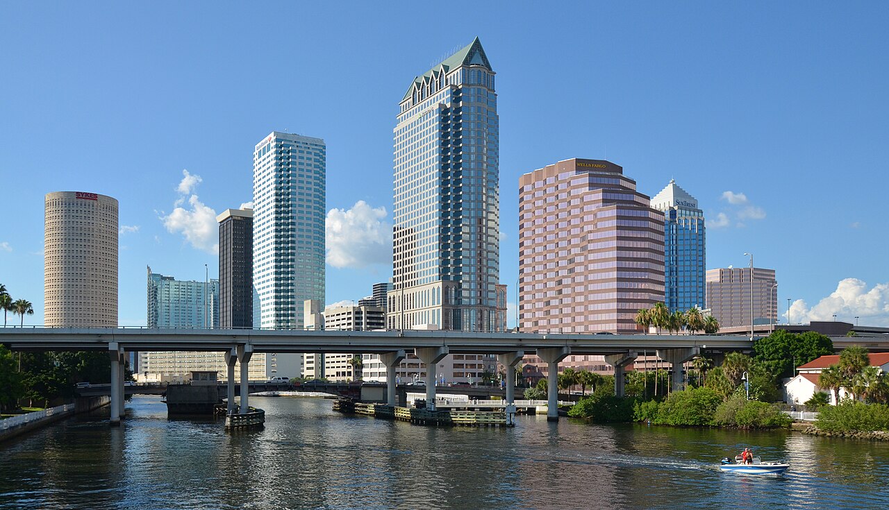 View of Tampa, Florida, United States