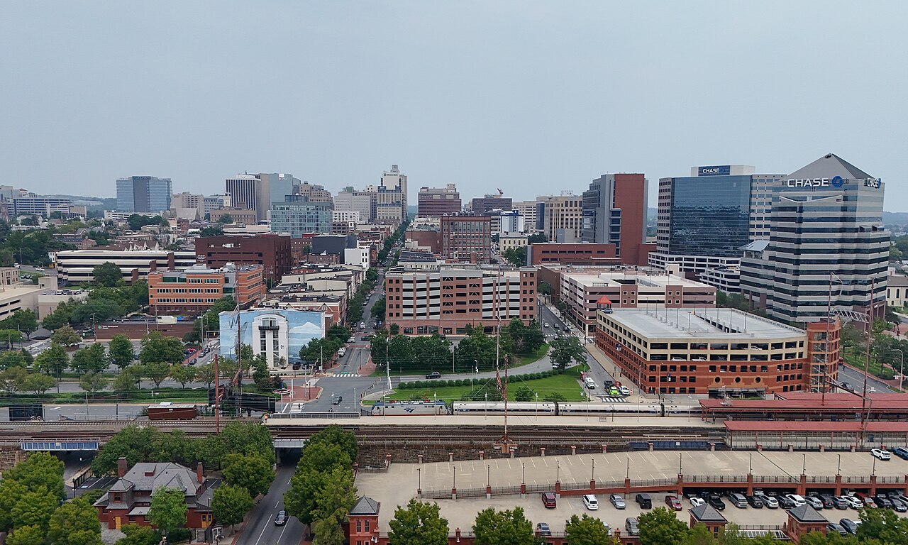 View of Wilmington, Delaware, United States