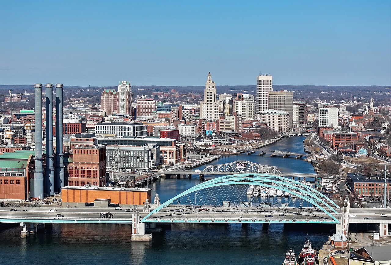 View of Providence, Rhode Island, United States