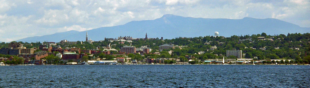 View of Burlington, Vermont, United States
