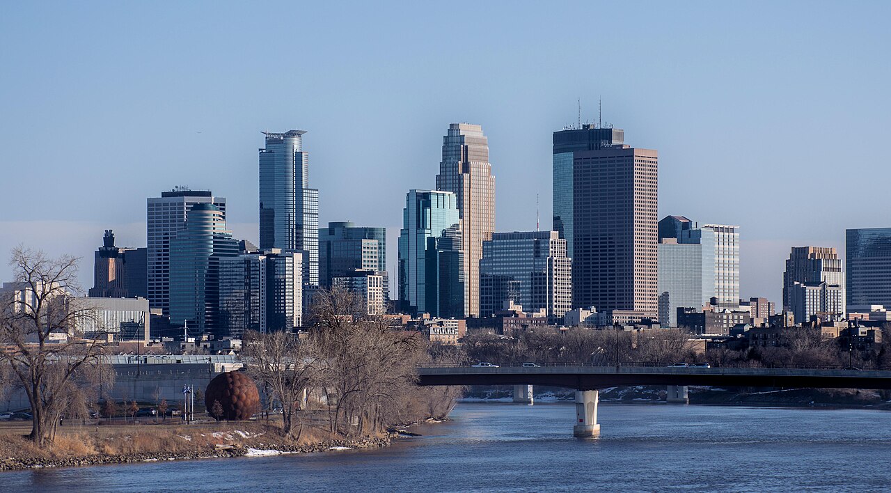 View of Minneapolis, Minnesota, United States