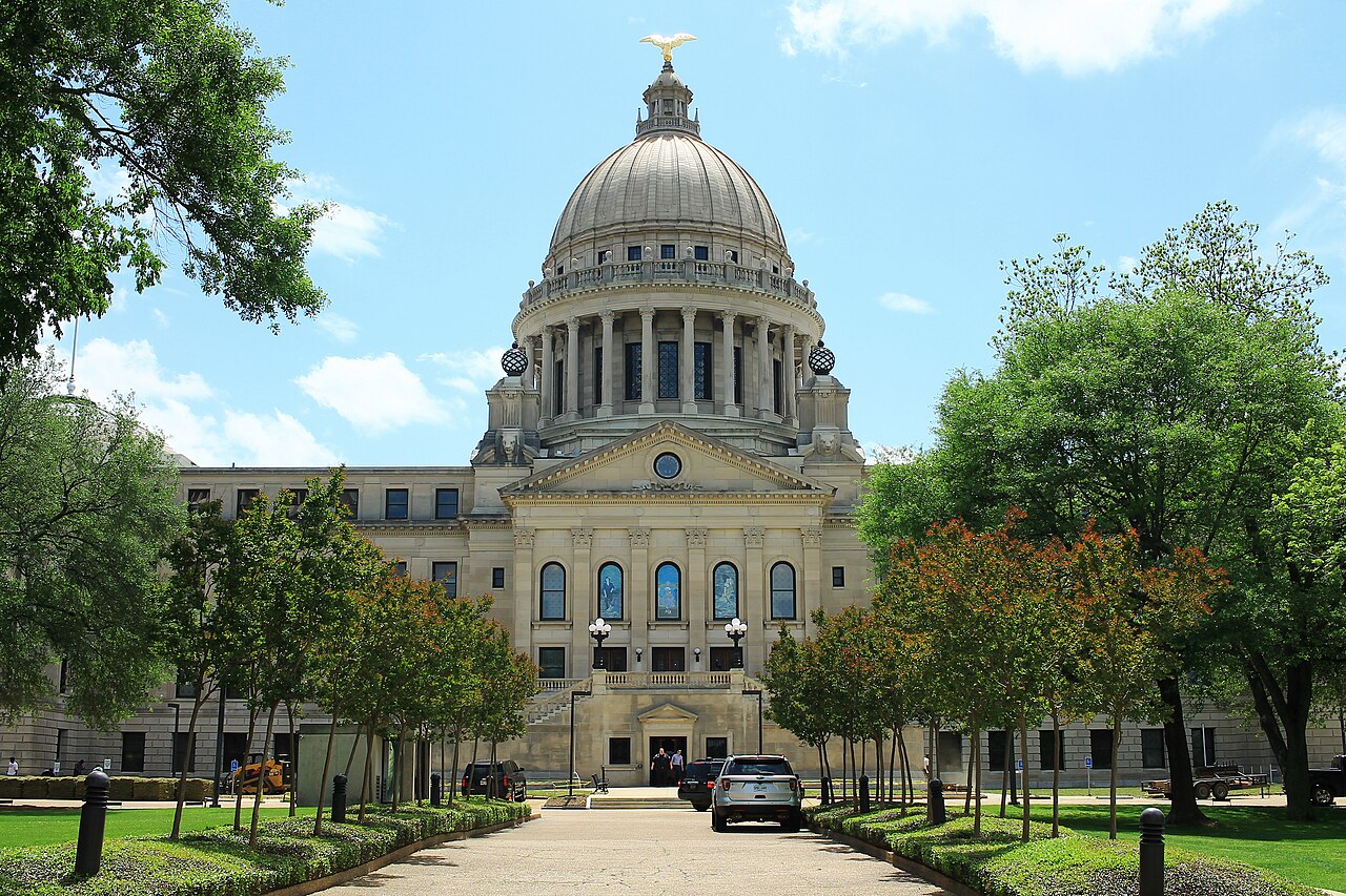 View of Jackson, Mississippi, United States