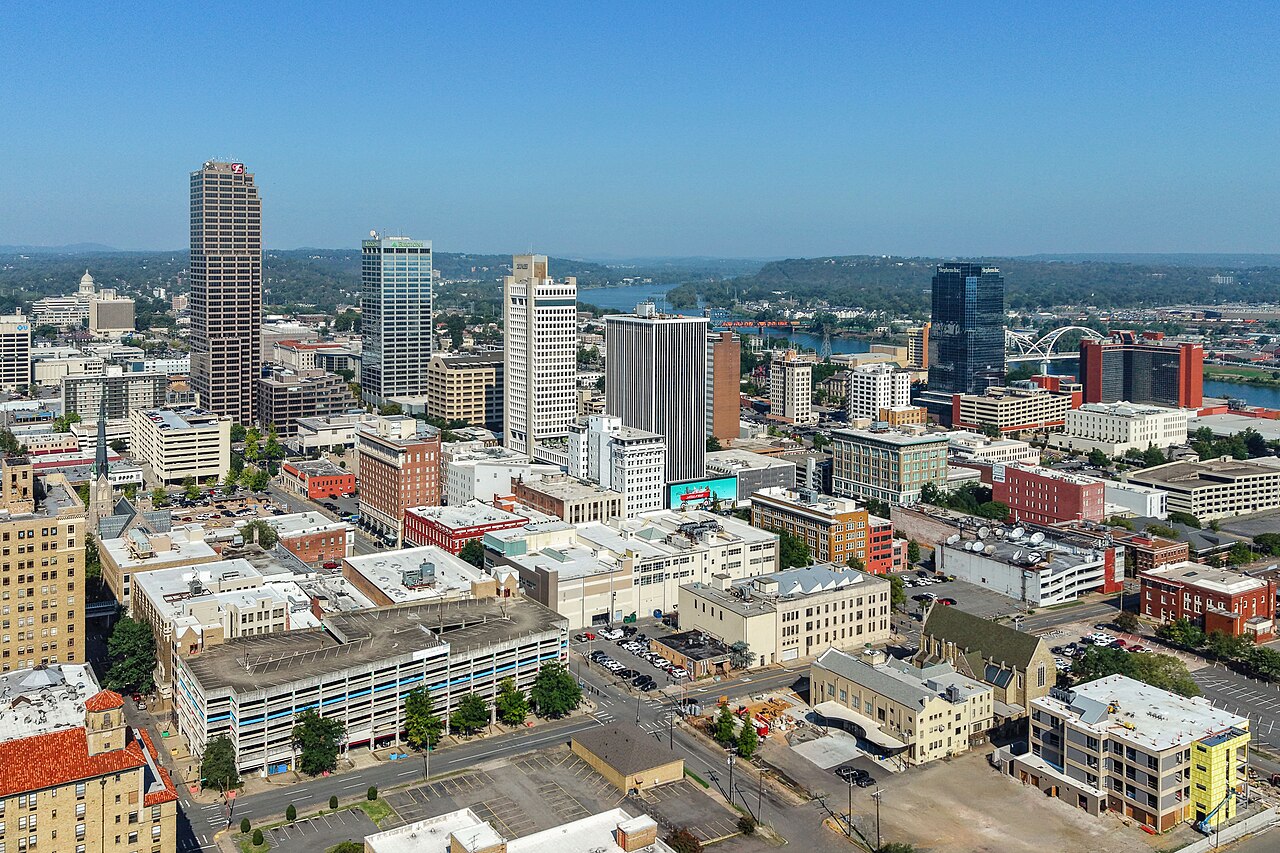 View of Little Rock, Arkansas, United States