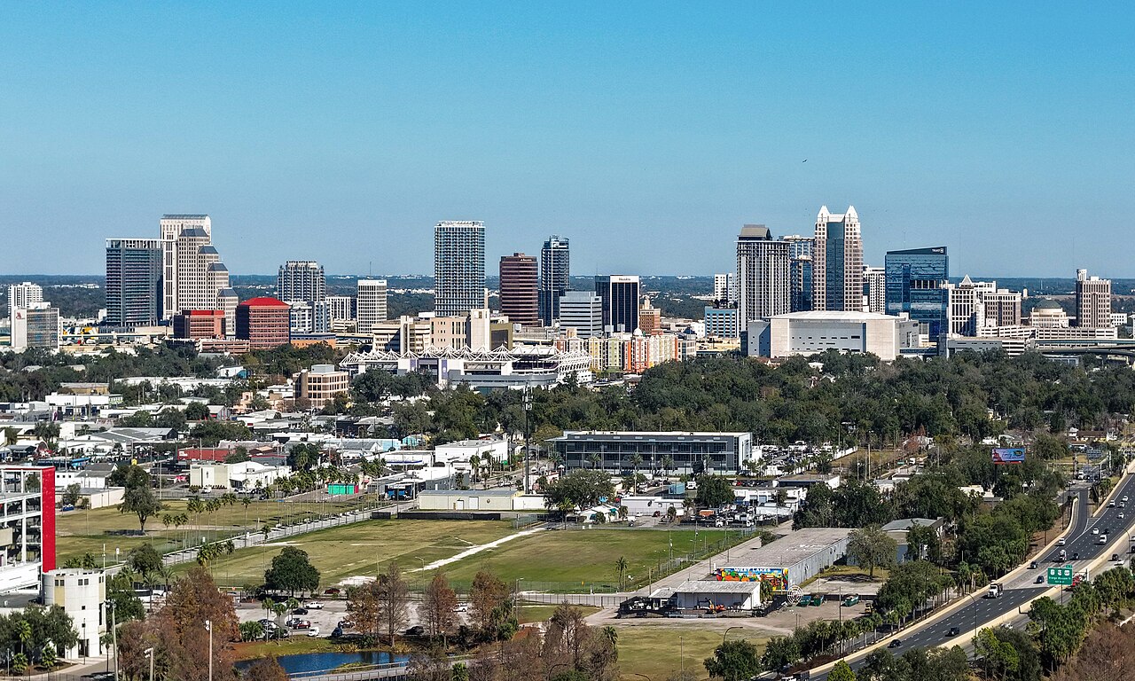 View of Orlando, Florida, United States