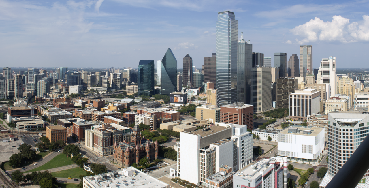 View of Dallas, Texas, United States