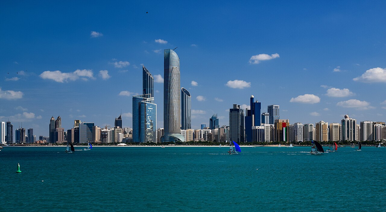 View of Abu Dhabi, United Arab Emirates