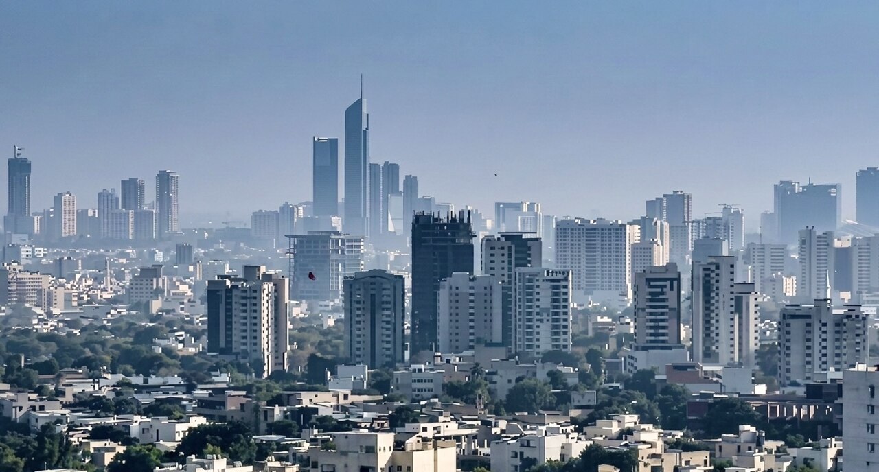 View of Karachi, Pakistan