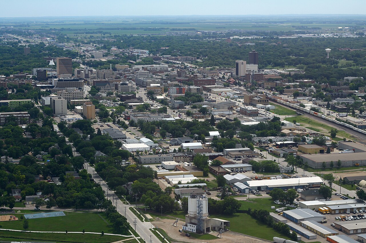 View of Fargo, North Dakota, United States
