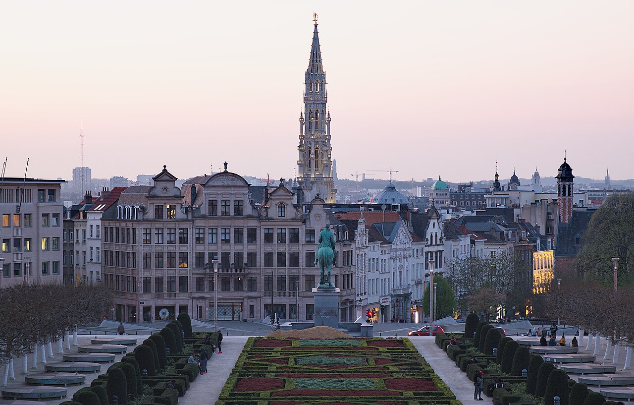 View of Brussels, Belgium