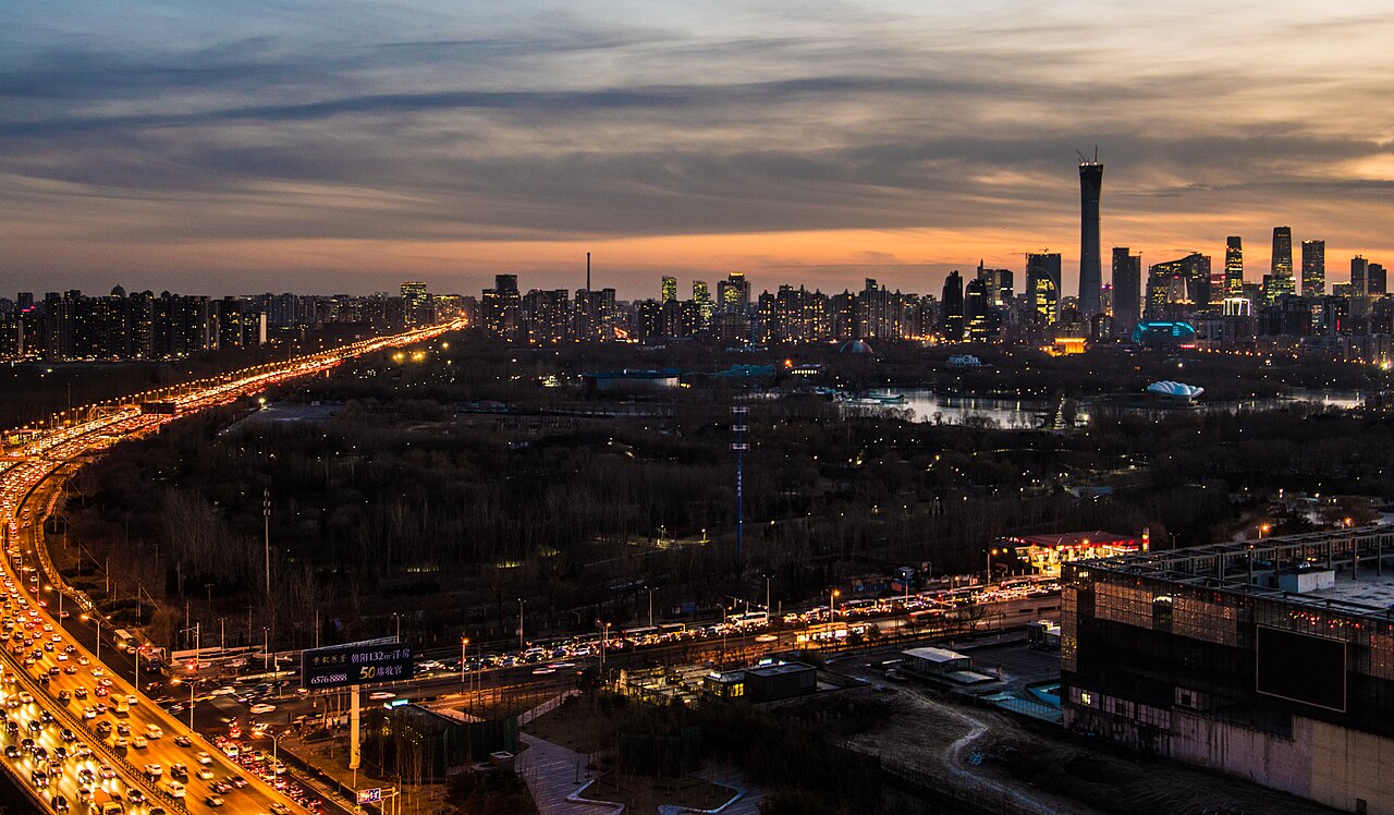 View of Beijing, China