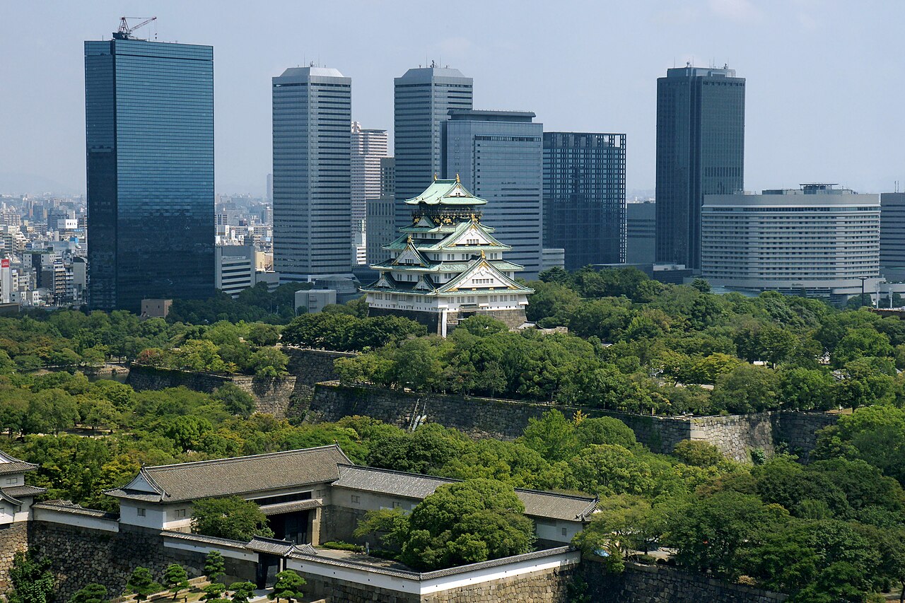 View of Osaka, Japan