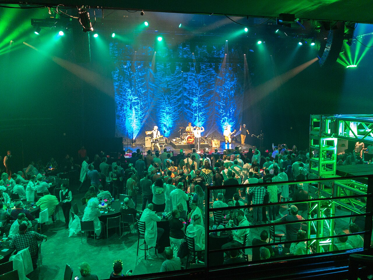 Moody Theater, Austin: historical concert interior photographed in 2018; not a confirmed NYE event