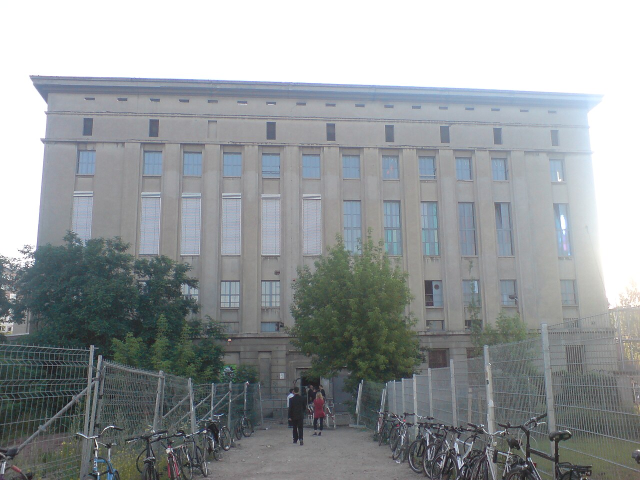 Berghain, Berlin: historical building facade, not the Panorama Bar interior; photographed 2007-06-10